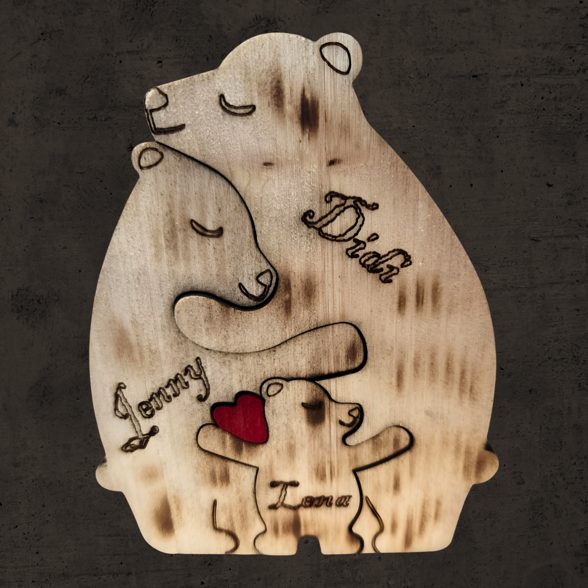 Familienpuzzle "BÄR"