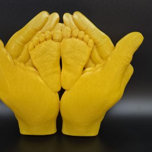 Holding Hands 3D Druck in Wunschfarbe