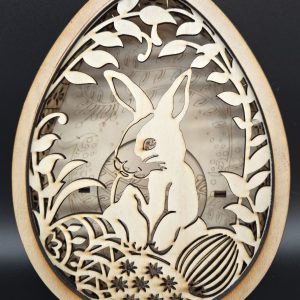 Osterlampe mit Beleuchtung