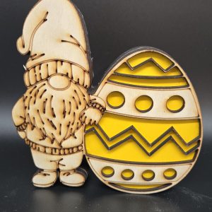 Multilayer Osterwichtel mit LED Licht