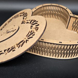 Herzschatulle mit Namensgravur