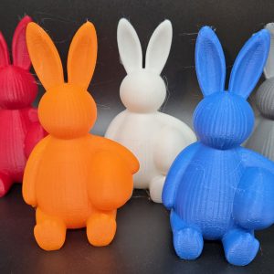 Kleiner Osterhase 3D gedruckt