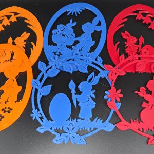 Fensterkranz zu Ostern