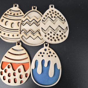 Deko Ostereier färbig