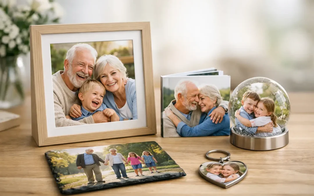 Erinnerungsgeschenk für Großeltern mit Foto