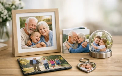 Erinnerungsgeschenk für Großeltern mit Foto