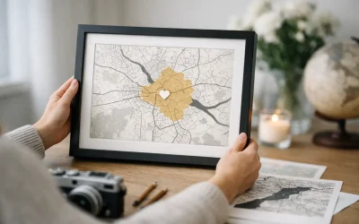 MAP Art personalisiert für besondere Orte