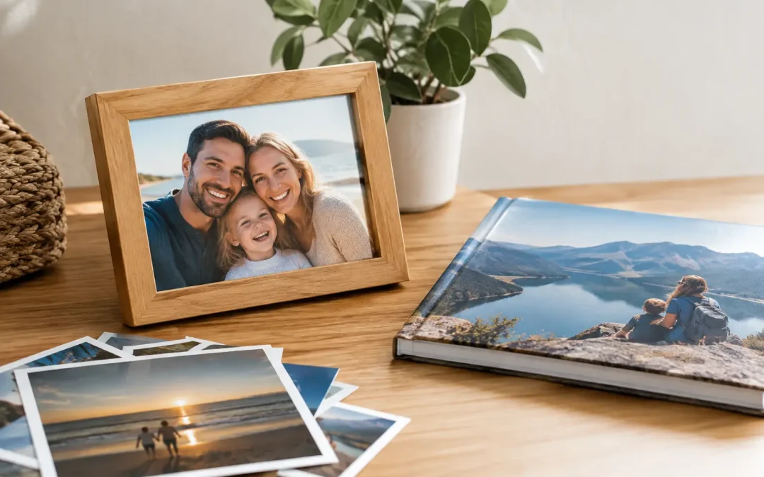 Erinnerungsstücke mit Foto, die wirklich bleiben
